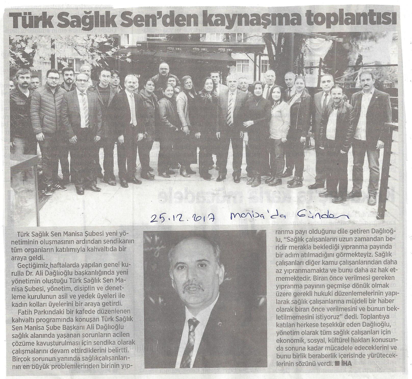 Denetleme, Disiplin, Asil ve Yedek Üyelerimizle Kaynaşma Toplantısı